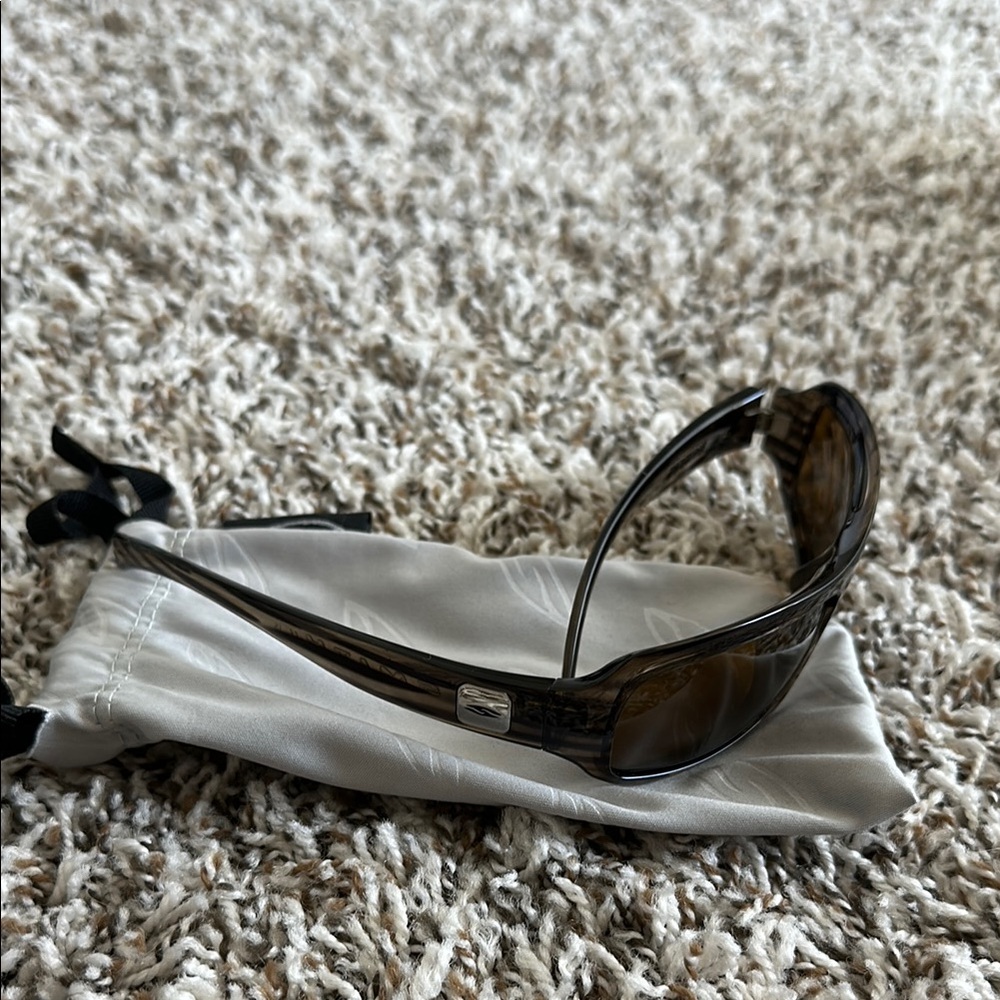 SMITH vintage Y2K method green stripe polarized Brown Sunglasses